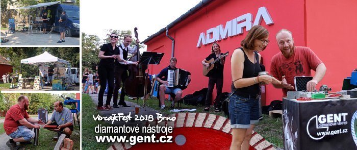 vercajkfest - diamantove nastroje v Brne GENT