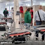 řezání dlažby na soutěži obkladačů 2024